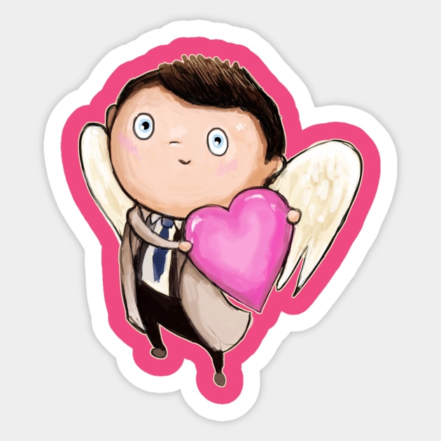 Angel for Valentine Sticker by FangirlQuest